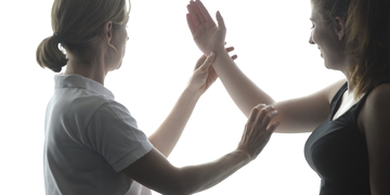 Physiotherapy demonstration